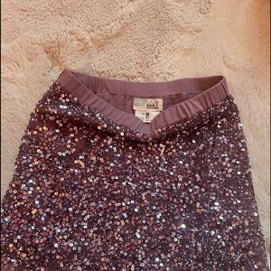 Girls sequin skirt